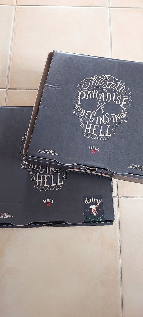  at Hell Pizza in Levin