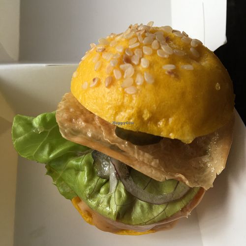 Carrot slider  at Dirt Candy in New York City