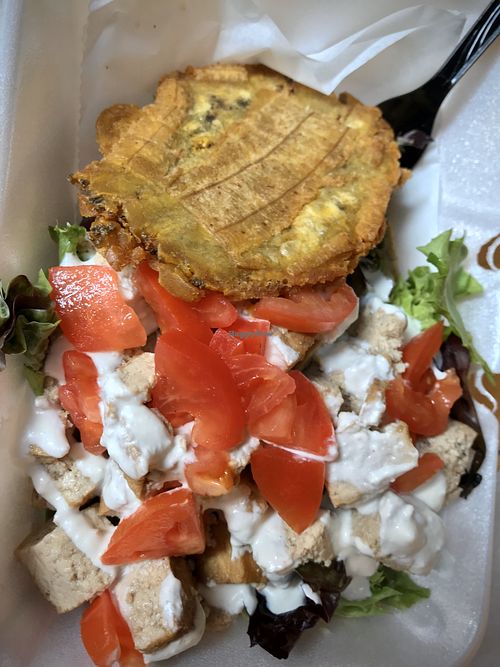 Vegan Patacones  at Bien Me Sabe in Chicago