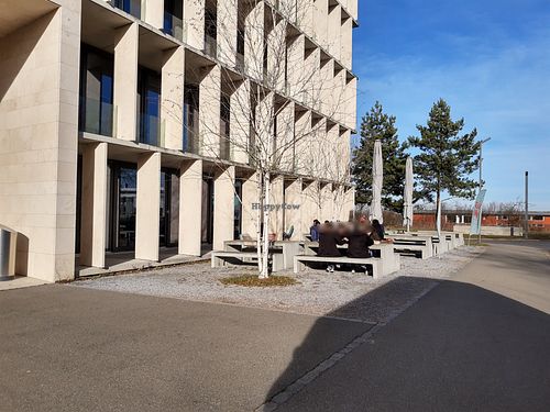 Outdoor seating at Rice Up - Wolfgang in Zurich