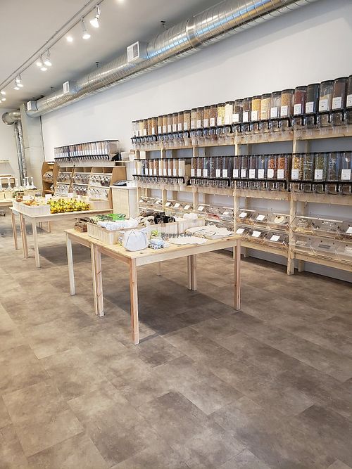 Inside at Zero Waste Bulk in Waterloo