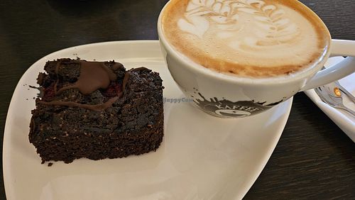 Brownie at Kaffee Piraten in Dusseldorf