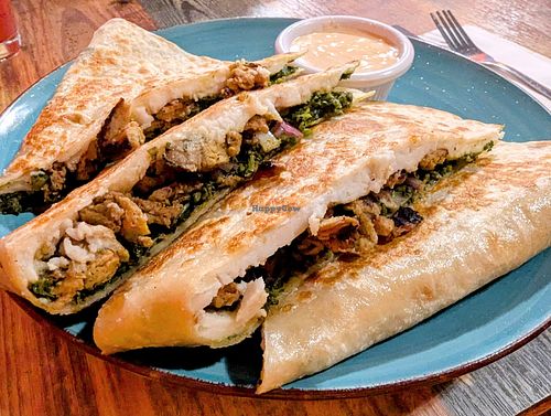 Chimichurri Steak Quesadilla at High Note Cafe in Boise