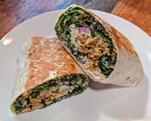 Chikin Caesar Wrap at High Note Cafe in Boise