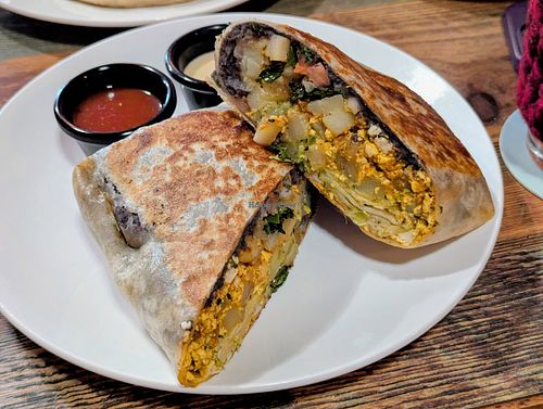 Breakfast Burrito at High Note Cafe in Boise
