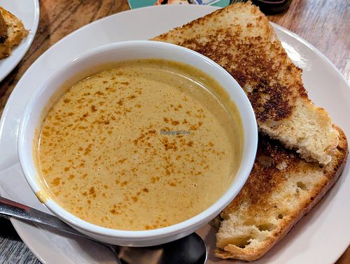 Butternut Squash Soup (bowl) at High Note Cafe in Boise
