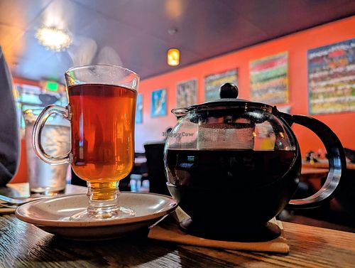 Orange Pu-erh Tea at High Note Cafe in Boise