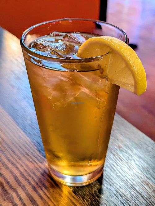 Iced Green Tea at High Note Cafe in Boise