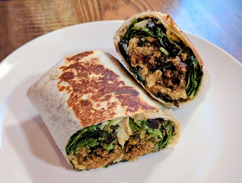 Steak Poblano Wrap at High Note Cafe in Boise