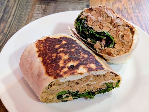 Butter Chickpea Wrap at High Note Cafe in Boise