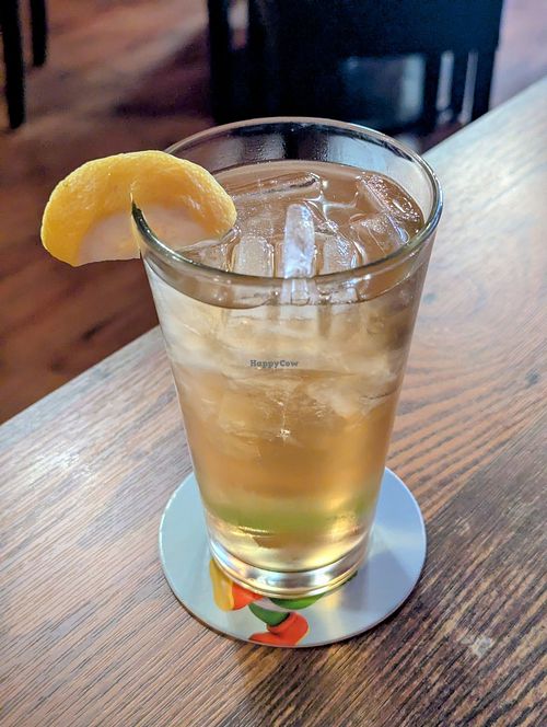 Iced Green Tea at High Note Cafe in Boise