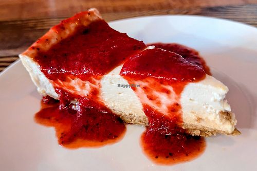Strawberry Cheesecake at High Note Cafe in Boise