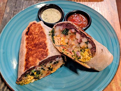 Breakfast Burrito at High Note Cafe in Boise