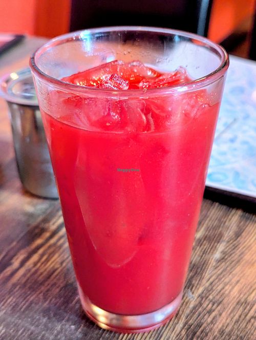 Raspberry Mint Juice at High Note Cafe in Boise