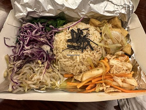 Vegan bibimbap delivery   at Burgreens - Menteng in Jakarta