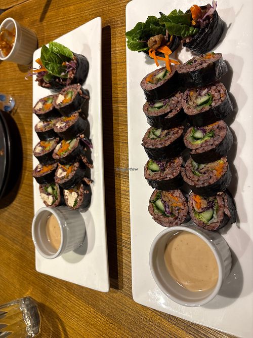 Vegan sushii  at Burgreens - Menteng in Jakarta