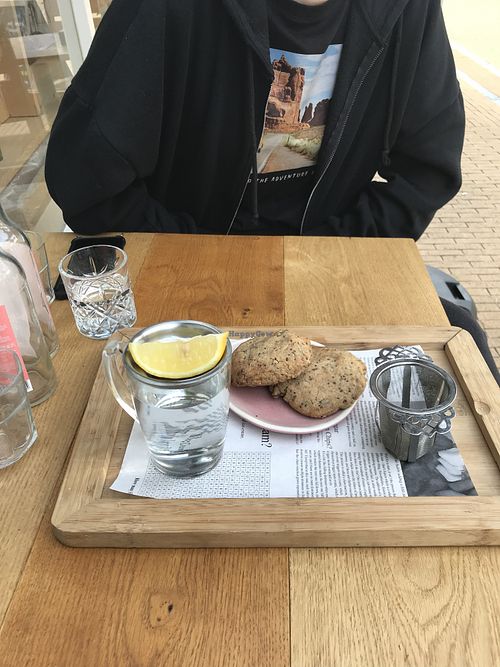 Home made cookies at Lust in Groningen