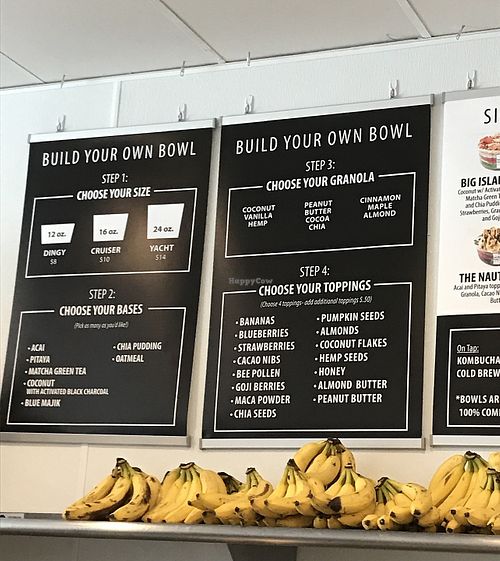 Menu  at Nautical Bowls in Minnetonka