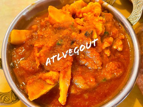 Cauliflower and potatoes   at Yak the Kathmandu Kitchen in Mobile