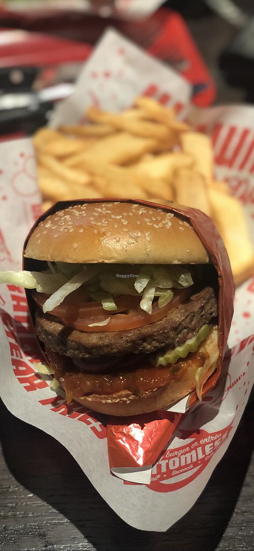 Impossible burger  at Red Robin in Visalia