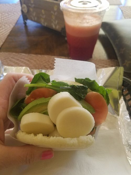 Vegan gluten free arepas!  at Oh Corn! Arepas and More in Troy