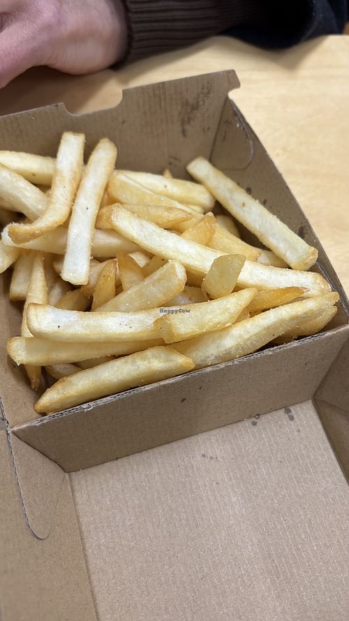 Chips. Hot and a good texture. Yum!  at Kevabs in Brunswick