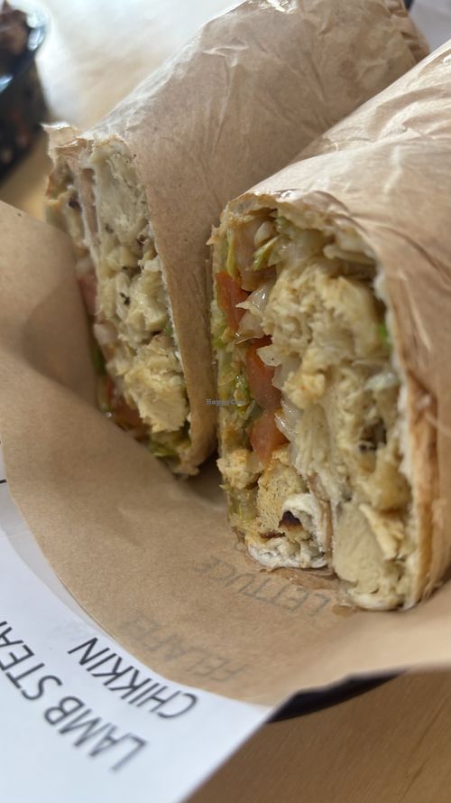 “Chikkn” kevab and added jalapeños. Delicious   at Kevabs in Brunswick