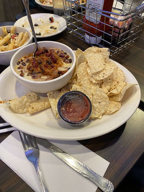 Vegan chili!!  at The Lindenhurst Diner in Lindenhurst