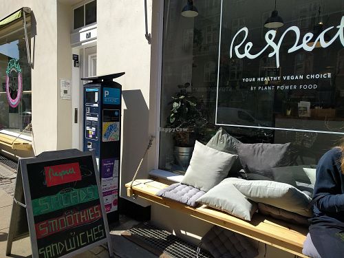 Outside at Respect in Copenhagen