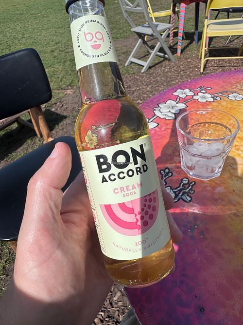 Drinks at The Pavilion Cafe in Edinburgh