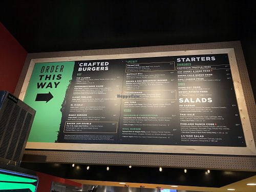 Menu at Hopdoddy Burger Bar in Webster