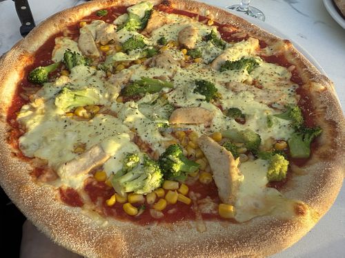 pizza vegan  at Pizzeria Trattoria Sorrentino in Cologne