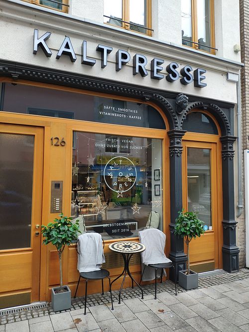 Entrance at KALTPRESSE in Cologne