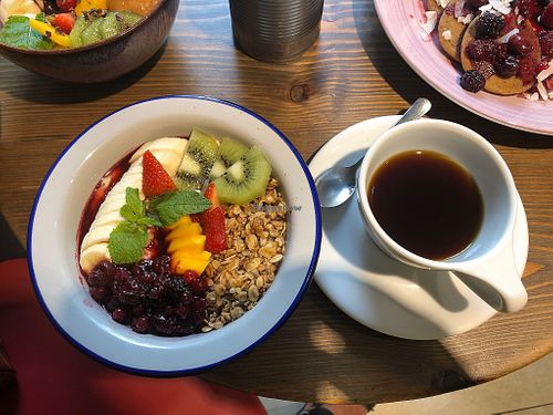 Porridge  at Eqvilibrivm Cafe in Barcelona