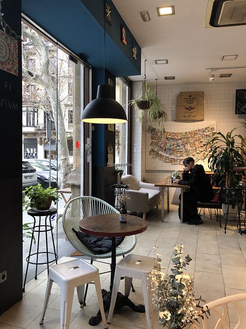 Interior   at Eqvilibrivm Cafe in Barcelona