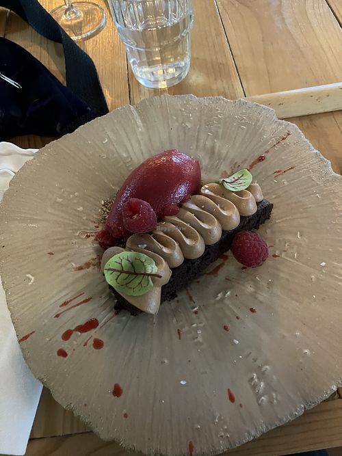 Chocolate pie 😍  at Pisco in Vila Do Bispo