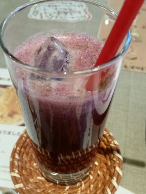 Japanese beauty berry at Mumokuteki Vegan Cafe in Kyoto