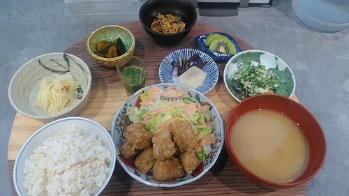  at Mumokuteki Vegan Cafe in Kyoto