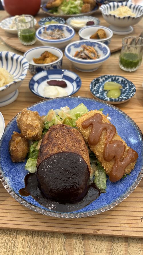 Vegan protein was out of this world! Try them all!  at Mumokuteki Vegan Cafe in Kyoto