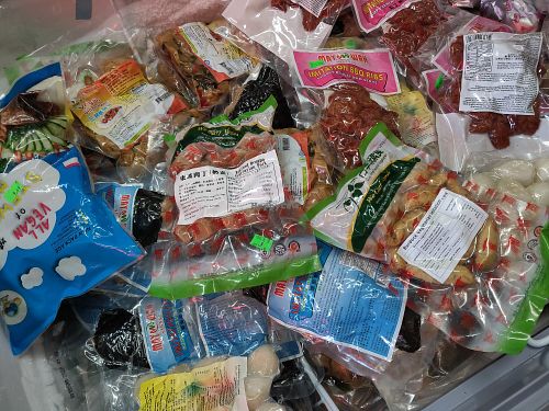 Variety of options at Happy Vegan in New York City