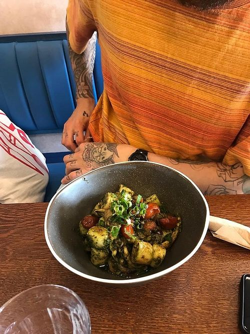 Gnocchi on heaven's door at Kiss My Grass in South West London