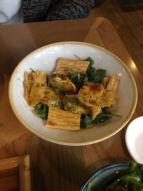 Chili wontons at Ping Pong Dim Sum in London
