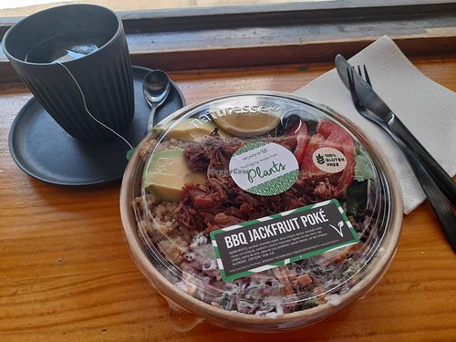 BBQ jackfruit poke bowl at PLANT SHACK - Altea in Altea