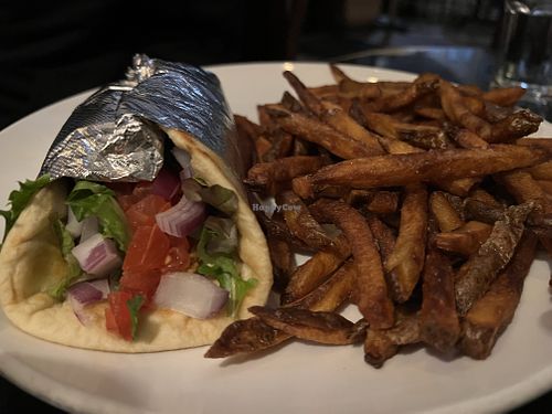 Seitan gyro  at Birdsall House in Peekskill