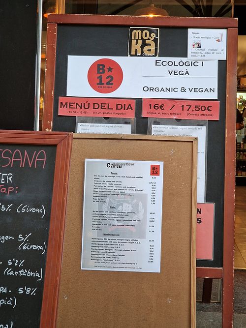 Lunch deal at B12 in Girona