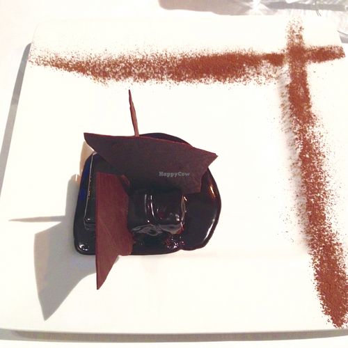 chocolate fudge  at La Mano Verde in Berlin