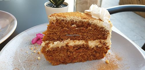 Carrot cake at Dragon Lab in Murcia