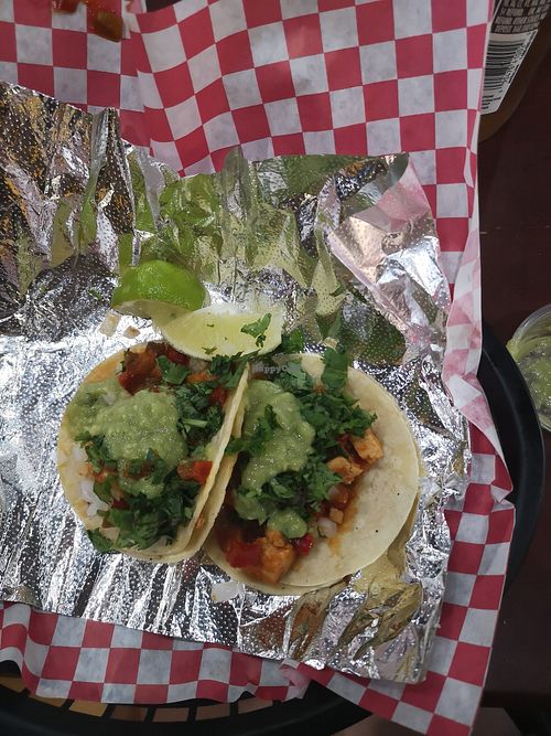 Veggie Streetfood tacos at Little Frida's Taco Shop in Northfield