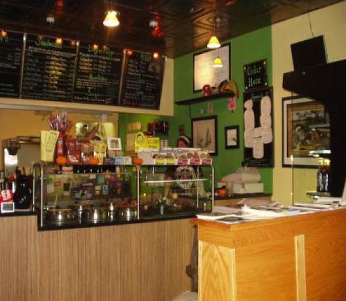 eden service counter at Eden Vegan Cafe in Scranton