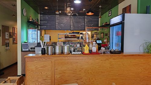 Inside at Eden Vegan Cafe in Scranton